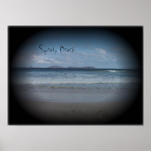 Poster Plage de Squeaky 1 (Devant)