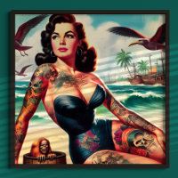 Plage de tatouage