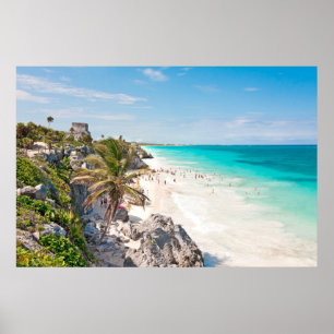 Poster Plage de Tulum
