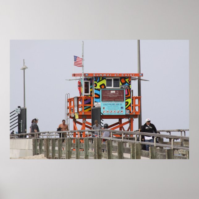 POSTER PLAGE DE VENISE (Devant)