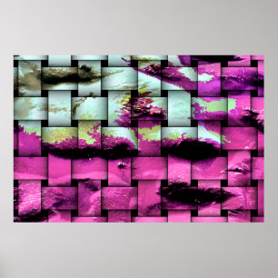 POSTER PLAGE DE WOVEN