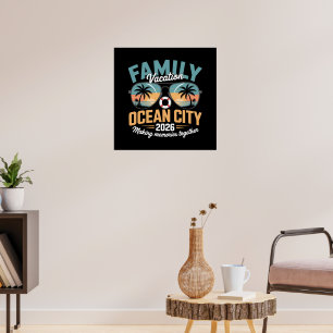 Poster Plage d'Ocean City