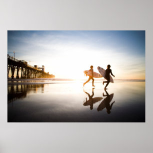 Poster Plage d'Oceanside