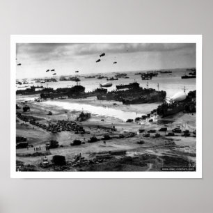 Poster Plage d'Omaha