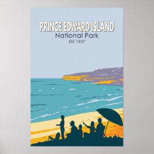 Poster Plage du Parc national de l'Île-du-Prince-Édouard