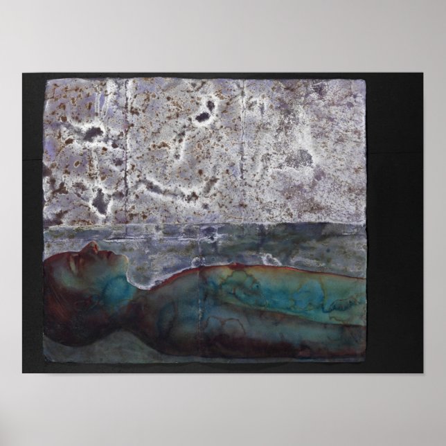 Poster Plage frontière 2 (Devant)