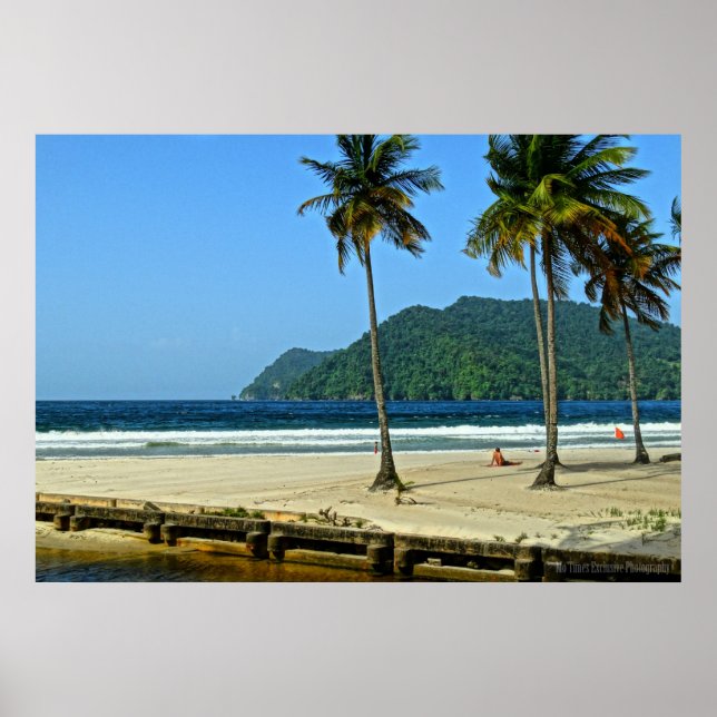 Poster Plage HD Maracas (Devant)