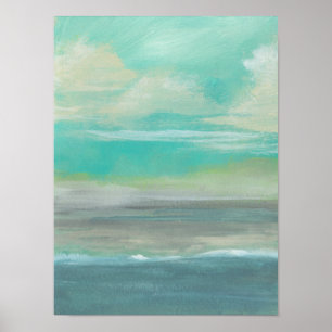 Poster Plage I de plaine