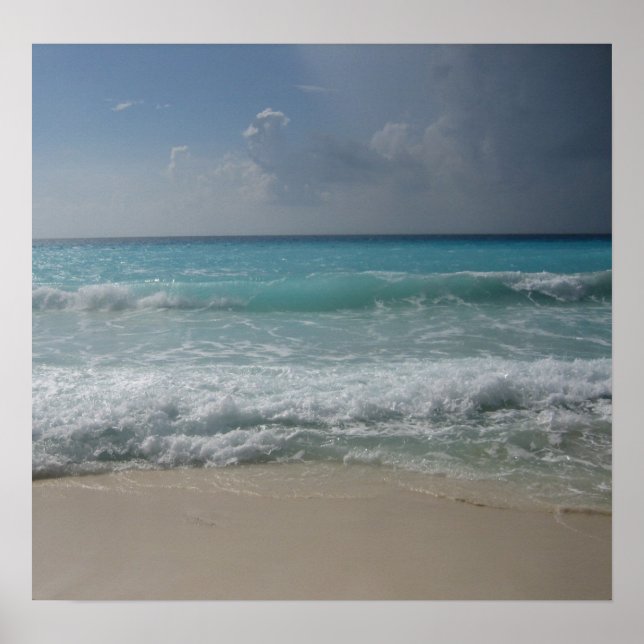 Poster Plage mexicaine (Devant)