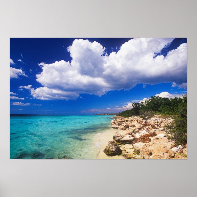 Poster Plages, Barahona, République Dominicaine, (Devant)