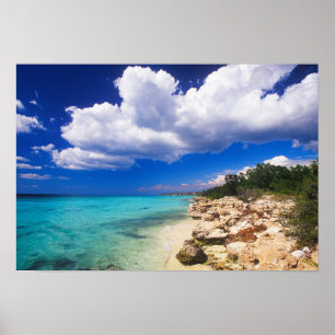 Poster Plages, Barahona, République Dominicaine, 2