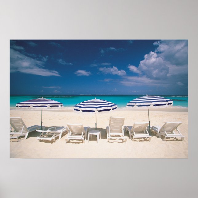 Poster Plages tropicales | Plage tropicale Anguilla (Devant)