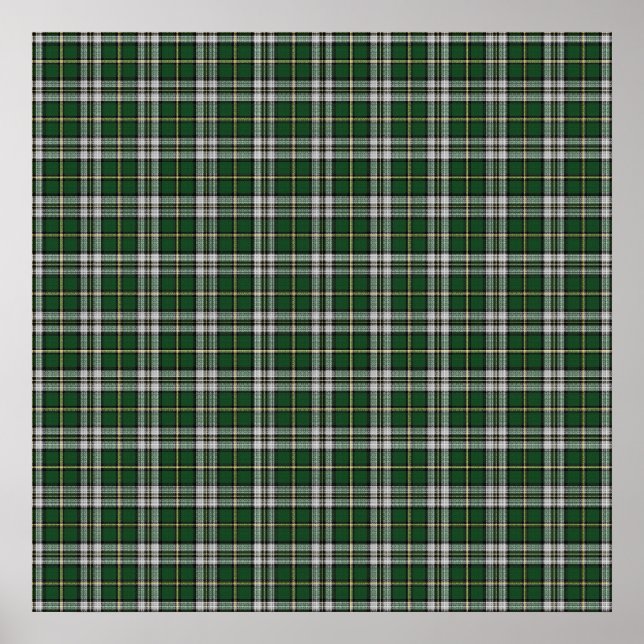 Poster Plaid tartan du Cap-Breton (Devant)