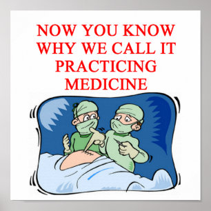 Poster Plaisanterie de DOCTEUR