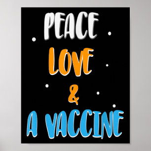 Poster Plaisanterie d'Humour drôle vaccinée Citation grap