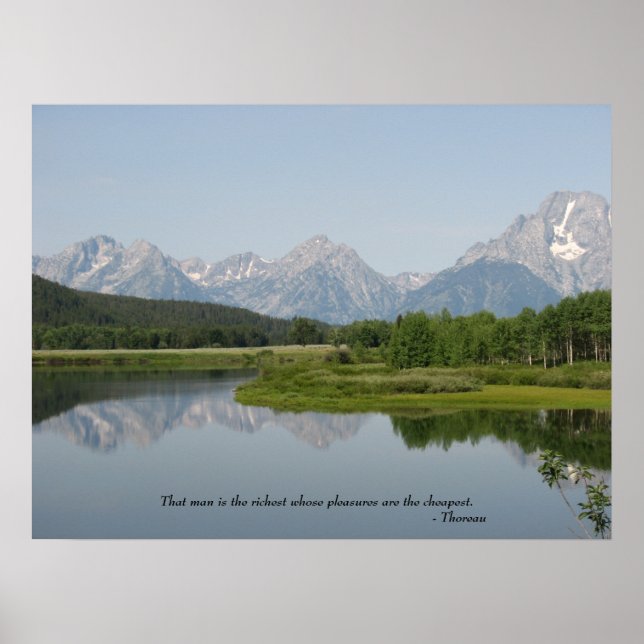 Poster Plaisirs simples 2 (Devant)