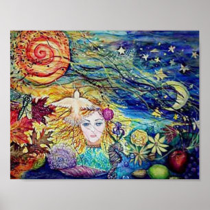 Poster Plaisirs terrestres