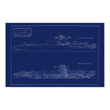 Plan de sous-marin U.S.S. Croaker