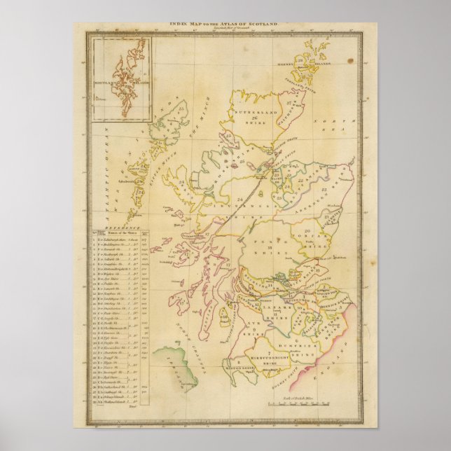 Poster Plan d'index (Devant)