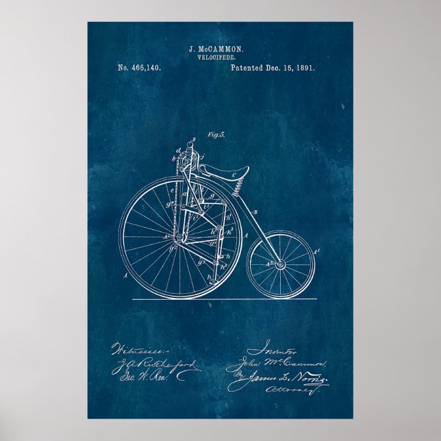 Poster Plan directeur Velocipede (Devant)