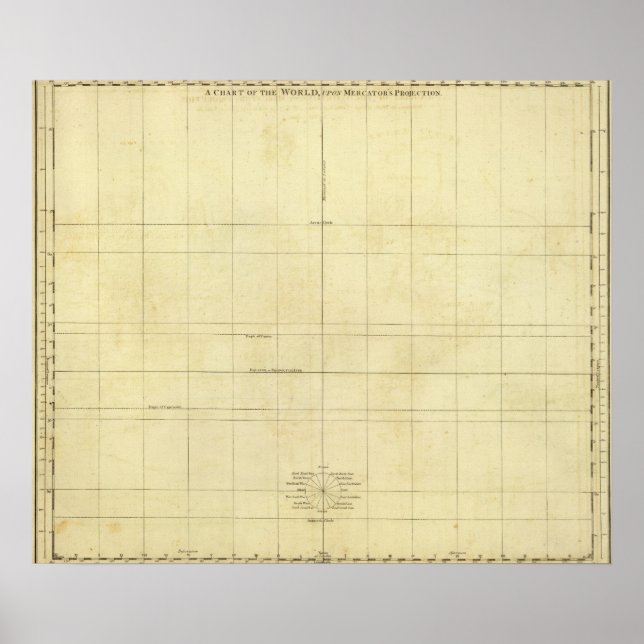 Poster Plan du monde (Devant)