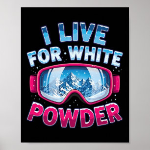 Poster Planche à neige Cool Snowboardeur Ski Freestyle Al