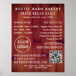 Poster Planche à pain, boulangeries, boulangerie Publicit
