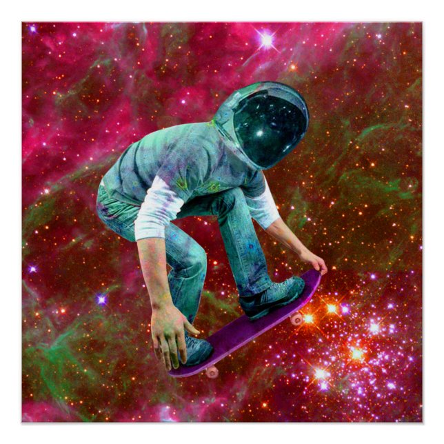 Poster Planche à roulettes (Devant)