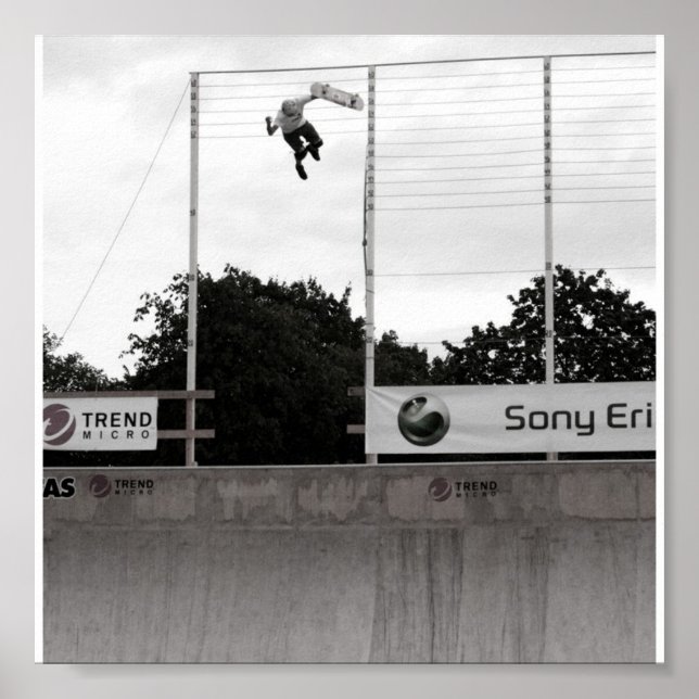 Poster planche à voile (Devant)