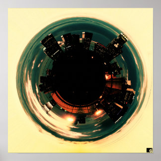 Poster Planet LA - Imprimer