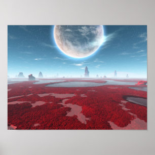 Poster Planète bleue