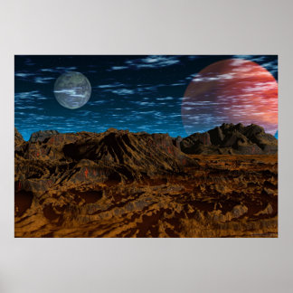 Poster Planète de fer