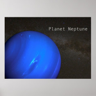 Poster Planète Neptune