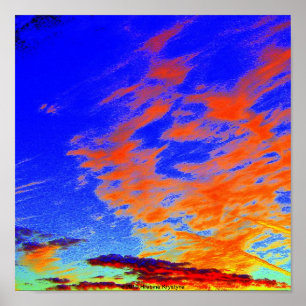 POSTER PLANÈTE ROUGE EN COLÈRE