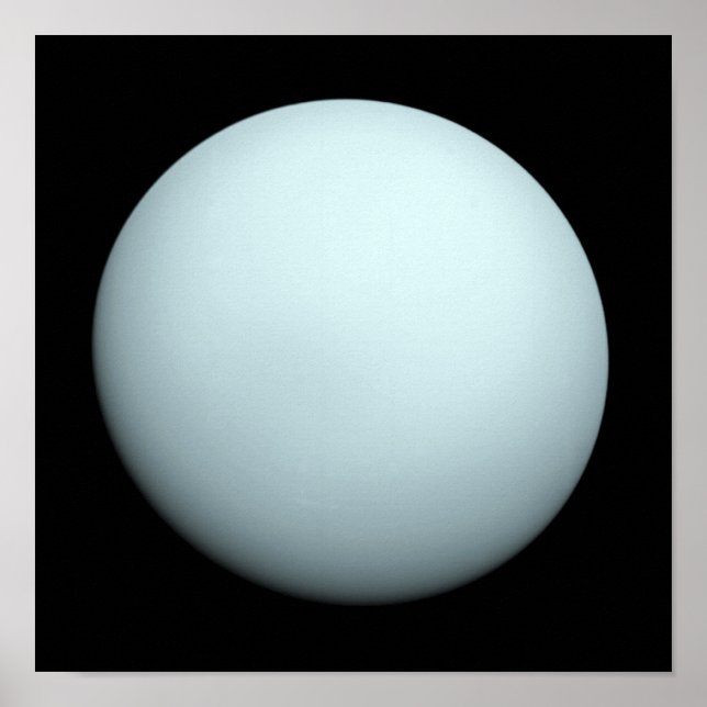 Poster Planète Uranus (Devant)