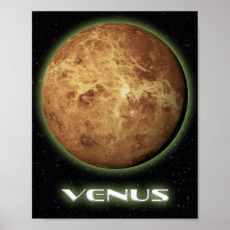Poster Planète Vénus Mur Art