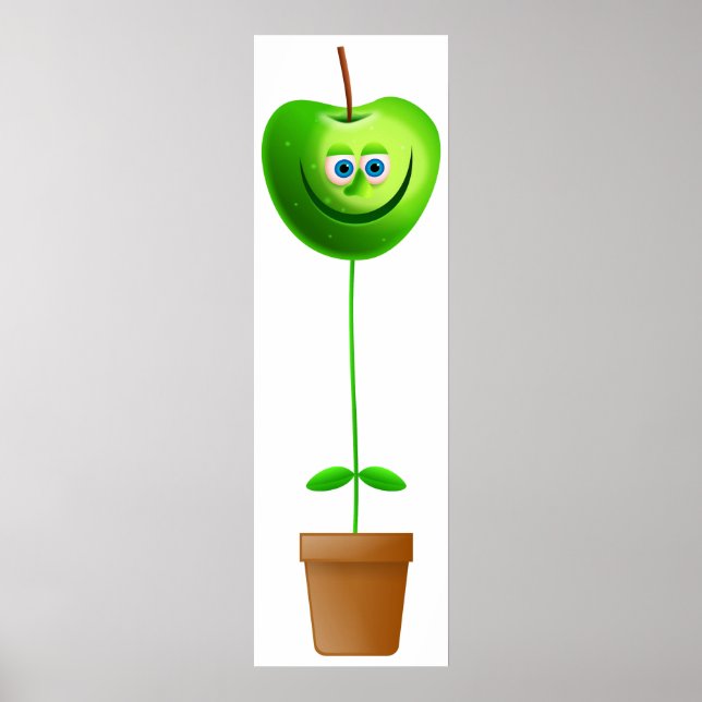 Poster Plante Apple (Devant)