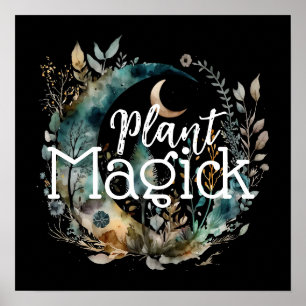 Poster Plante Magick
