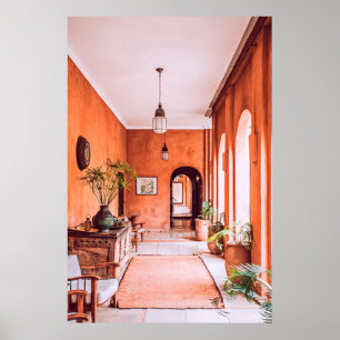 POSTER PLANTERS AVEC PLANTE PRÈS DE LA ZONE CAOUTCHOUC IN