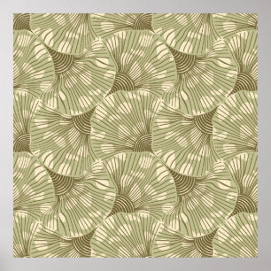 Poster plantes Abstraits sans couture motif. motif, l