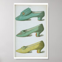 Plaque de chaussures victorienne du XVIIIe siècle 