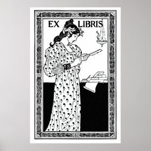 Poster Plaque de la femme
