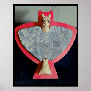 Poster Plaque de trésor sous forme d'aigle à tête de lion