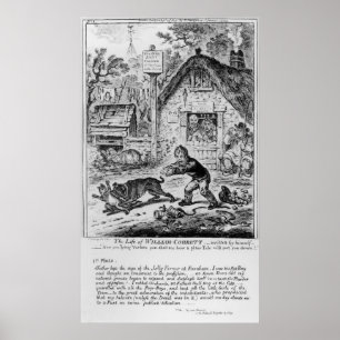 Poster Plat 1, 'de la vie de William Cobbett