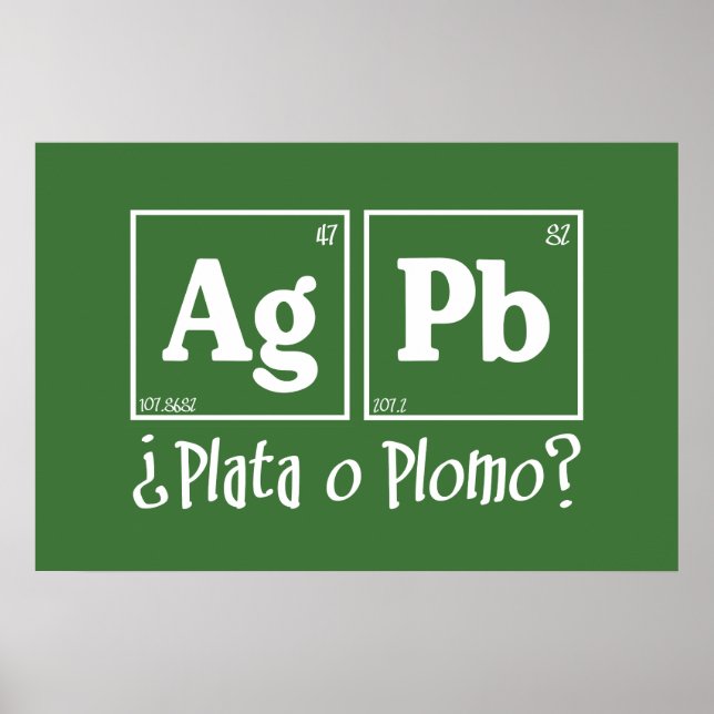 Poster Plata ou plomb (Devant)