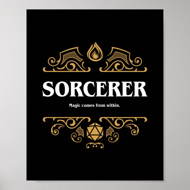 Poster Plateau de Sorcerer (Devant)