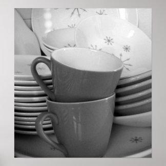 POSTER PLATS RÉTRO IV