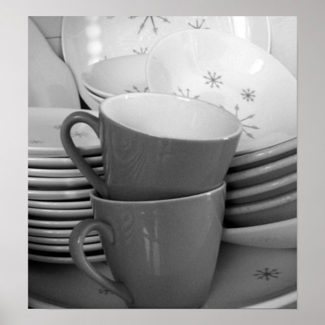 POSTER PLATS RÉTRO IV (Devant)