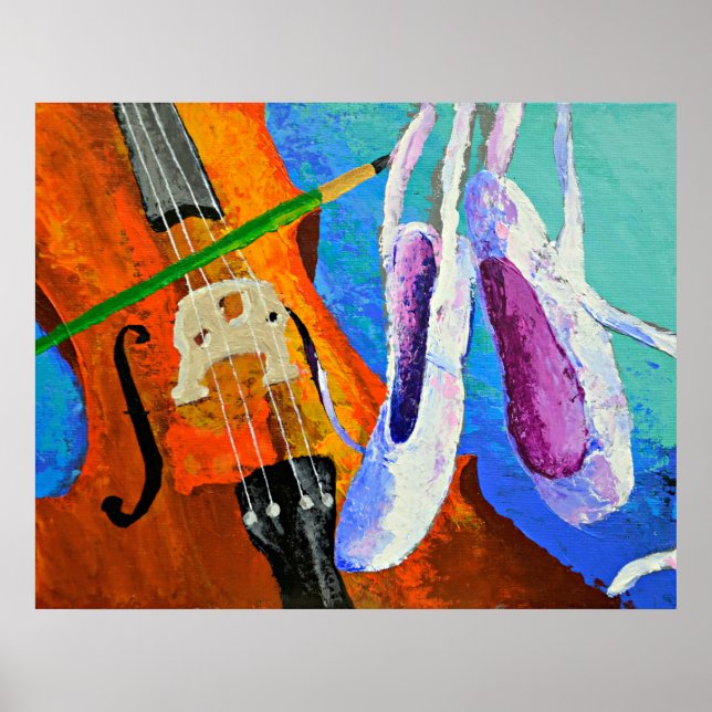 Poster "Play Paint Pointe" par panoplei (Devant)