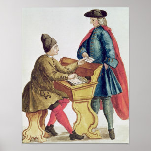 Poster Playing the Venetian Lottery